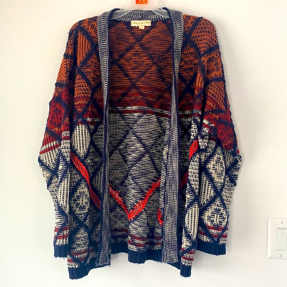Oversized Grandpa Cardigan